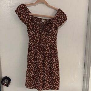 Floral Off-Shoulder Dress